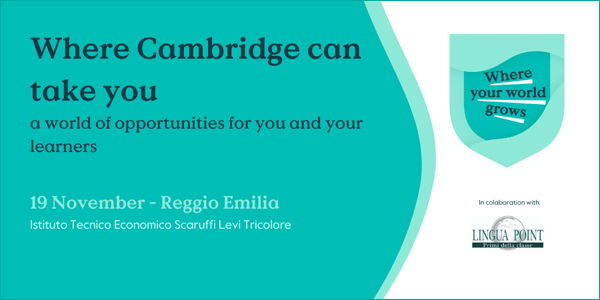 Seminario: "Where Cambridge can take you"